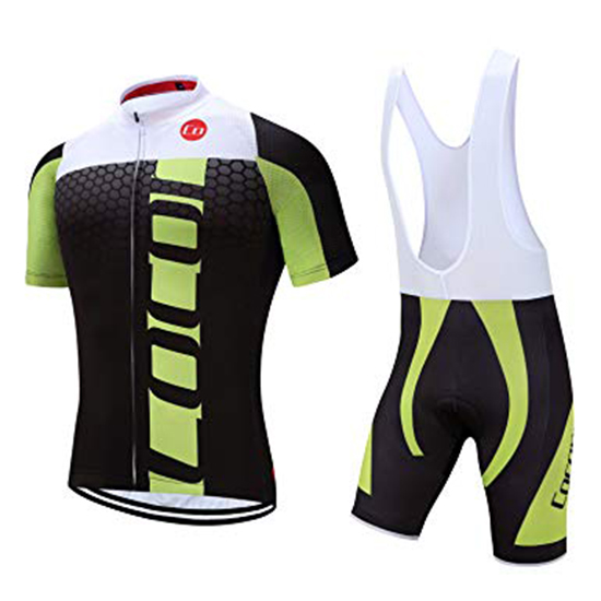 2019 Maillot Coconut Ropamo Tirantes Mangas Cortas Negro Verde